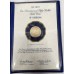 BARBADOS 1981 . ONE HUNDRED and FIFTY 150 DOLLARS COIN . GOLD . PROOF